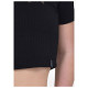 Target Γυναικεία κοντομάνικη μπλούζα Crop Top "Rib Viscose"
